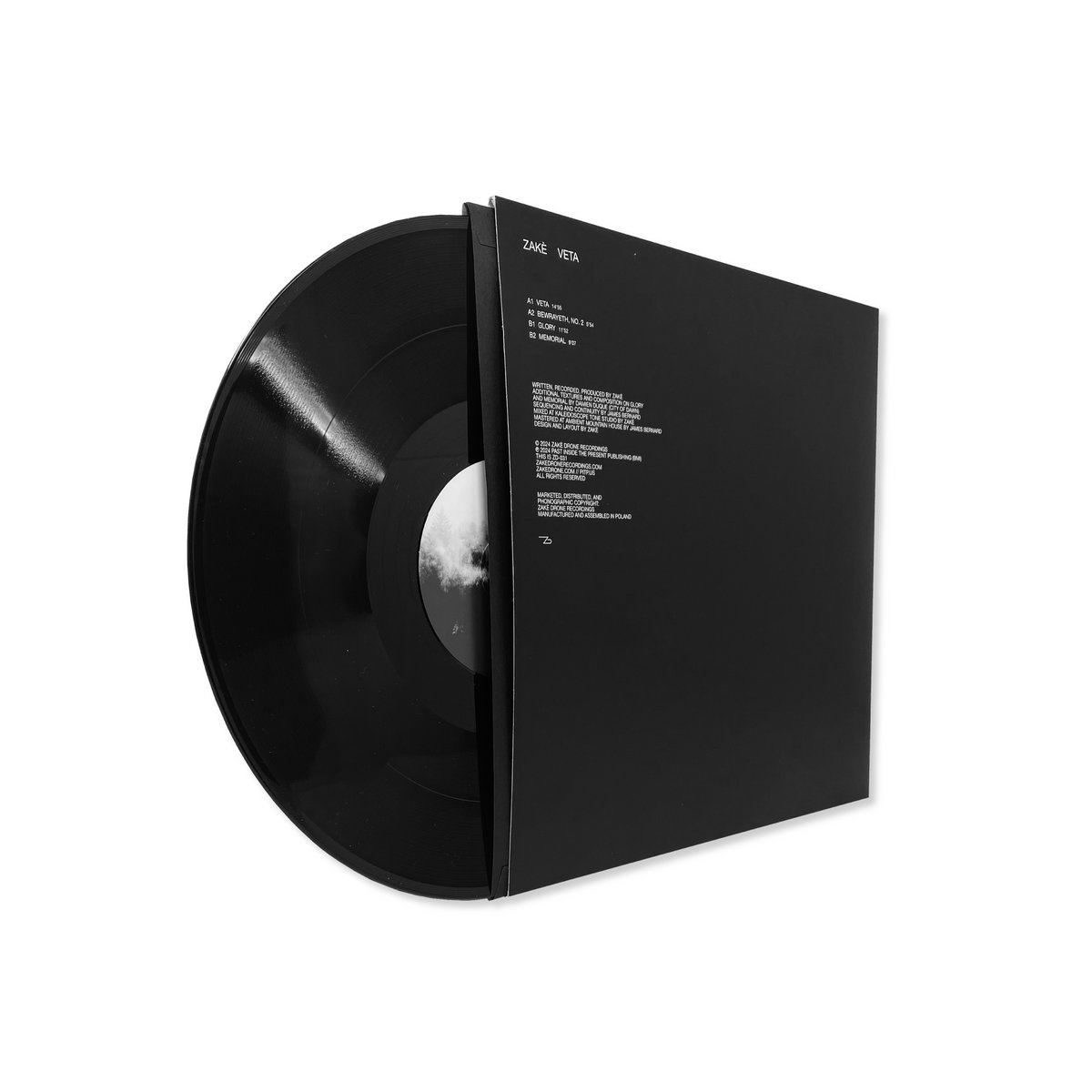 Veta - 160g Audiophile Black LP [numbered] by zakè | Past