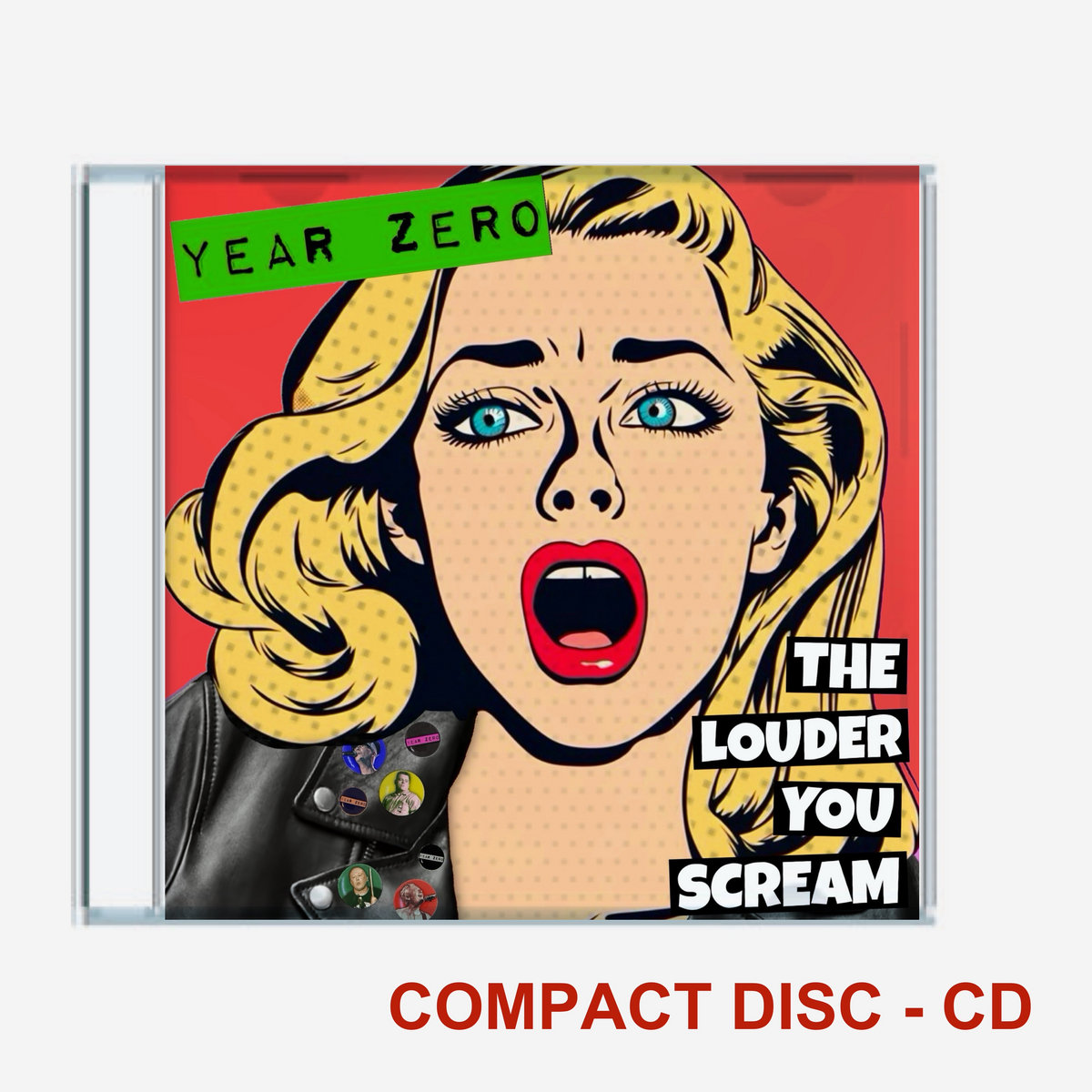 CD The Louder You Scream Compact Disc