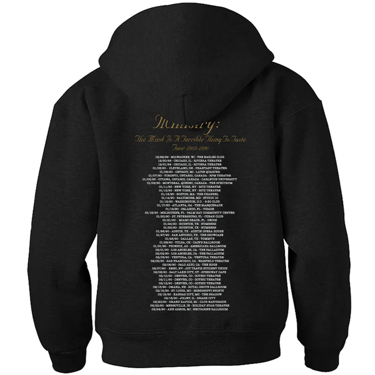 Ministry – The Mind is a Terrible Thing To Taste (Tour 1989-1990