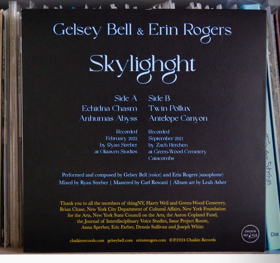 Skylighght | Gelsey Bell & Erin Rogers