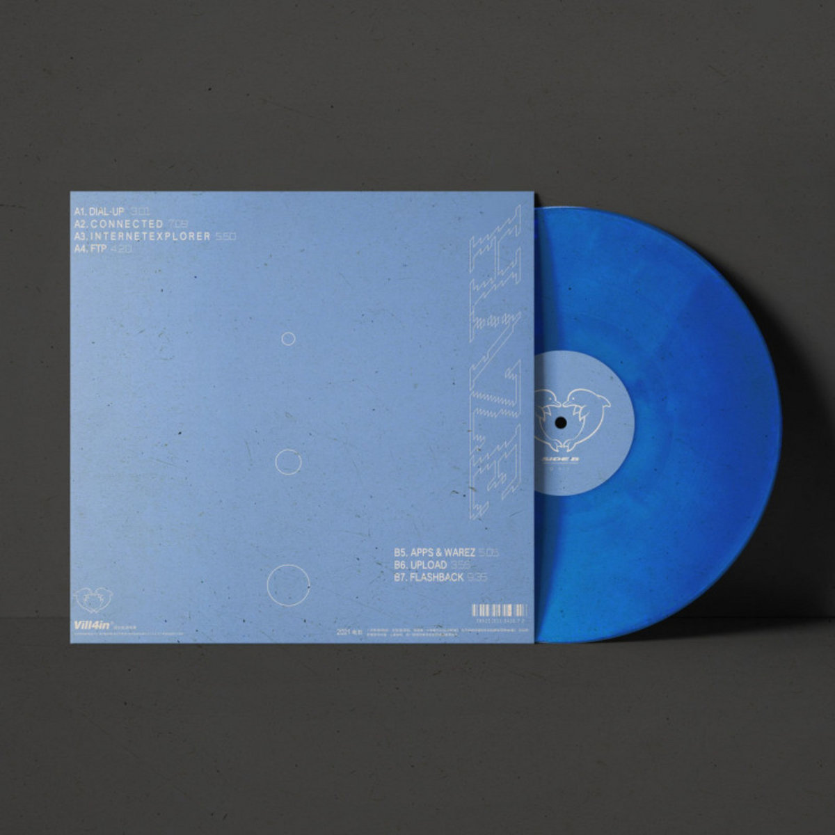 CHASER SCREEN VINYL IMAGE ALCIAN BLUE 廃盤 CHASER SCREEN VINYL IMAGE ALCIAN BLUE 廃盤 CHASER SCREEN VINYL