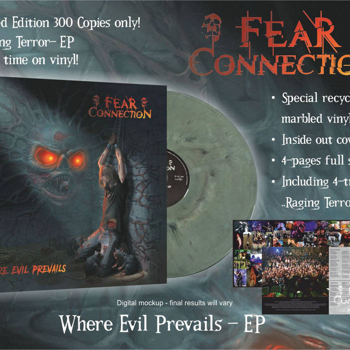 Where Evil Prevails - EP – 12" Special Recycled Marbled Vinyl EP