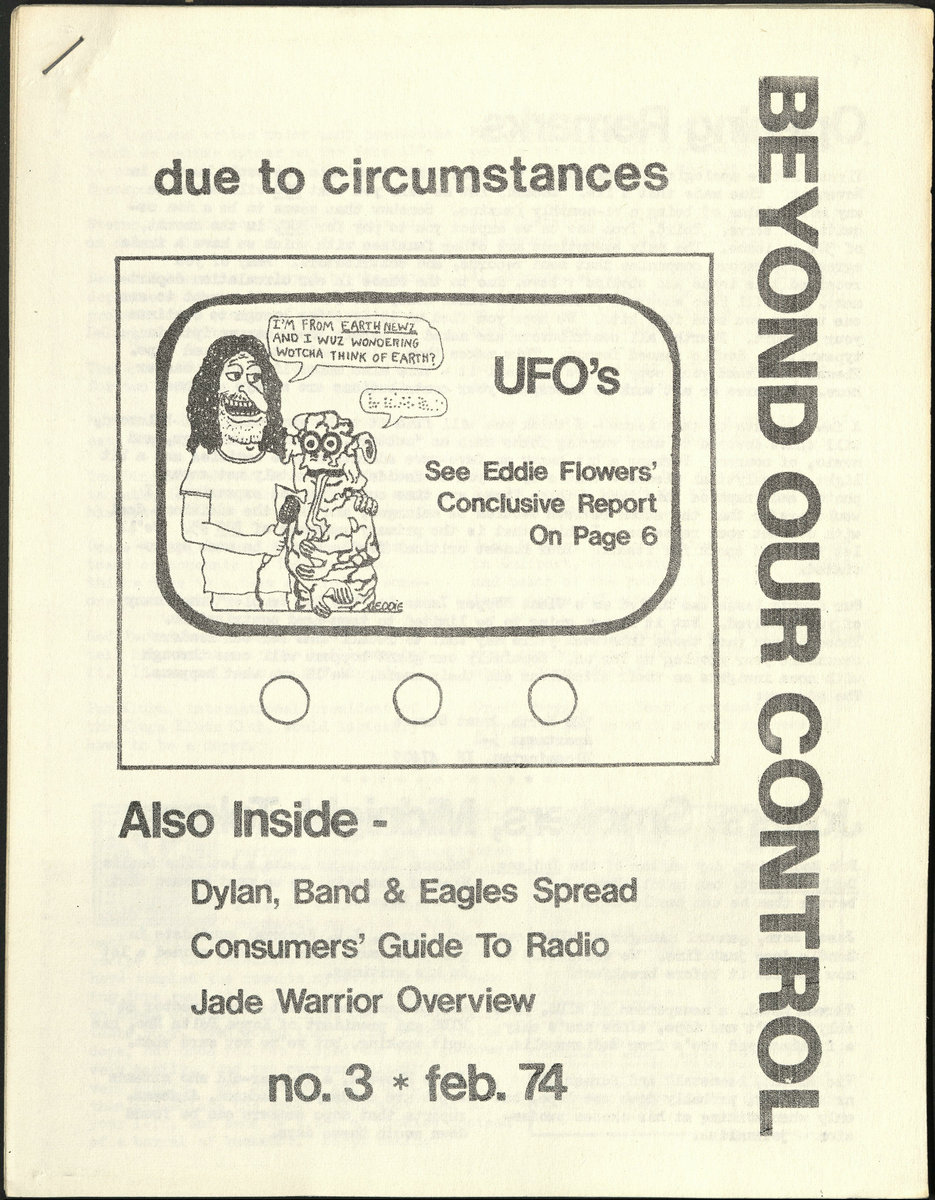 Beyond Our Control Fanzine [digital editions] | The Gizmos