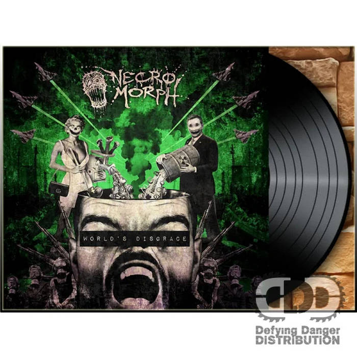 World's Disgrace – D.D.R. # 036 12"LP Black Vinyl Limited 200 Copies