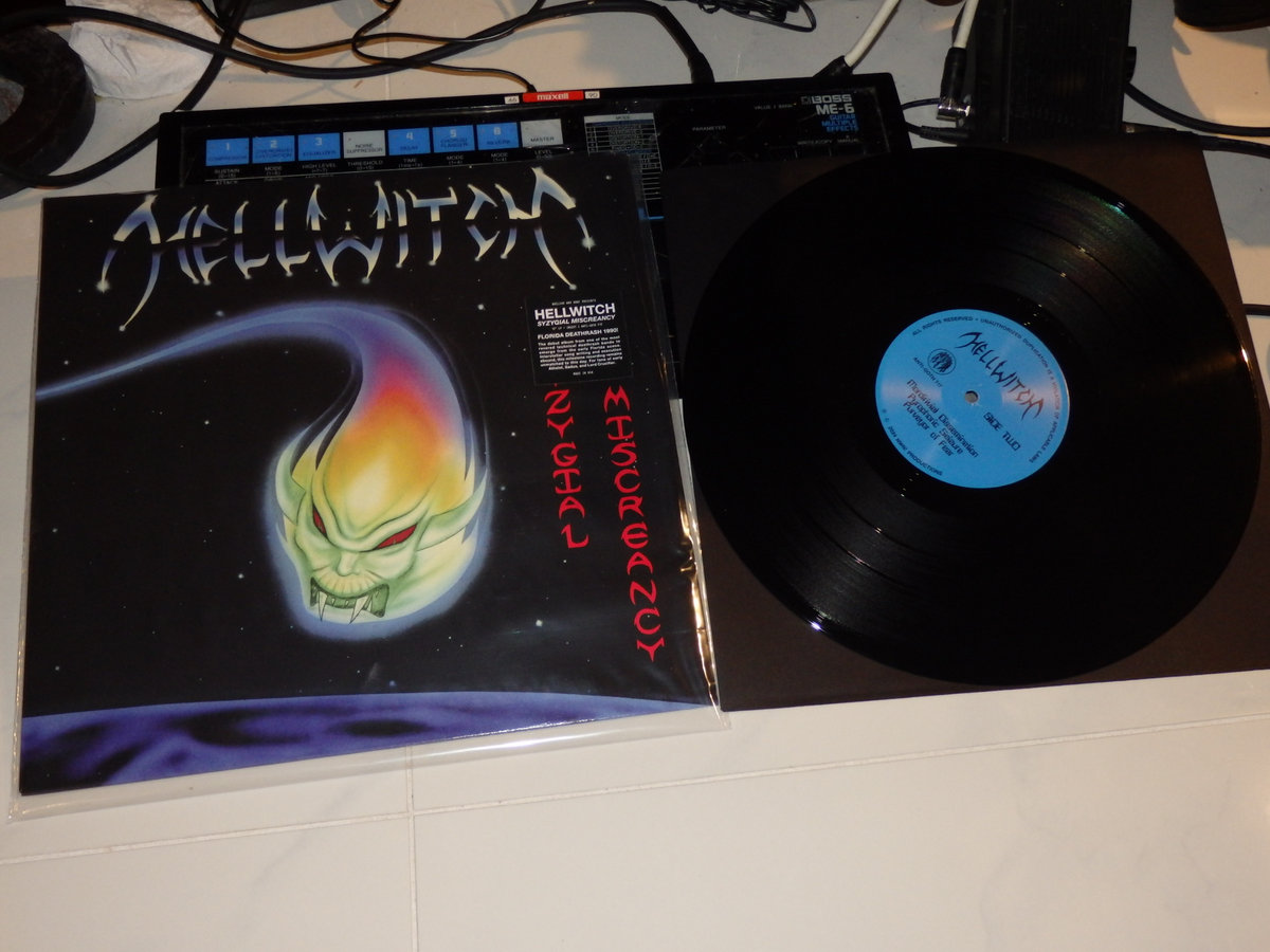 SYZYGIAL MISCREANCY (limited edition black vinyl original 1990