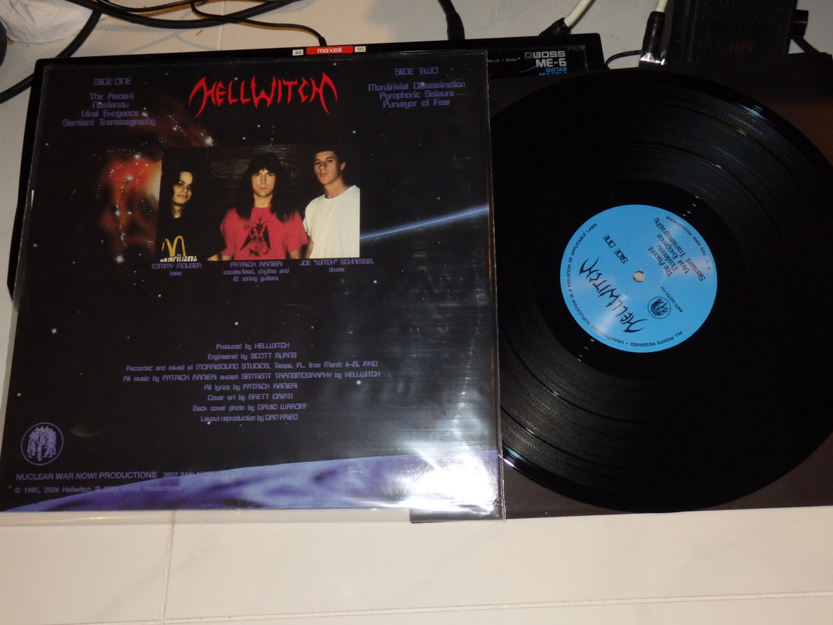 SYZYGIAL MISCREANCY (limited edition black vinyl original 1990