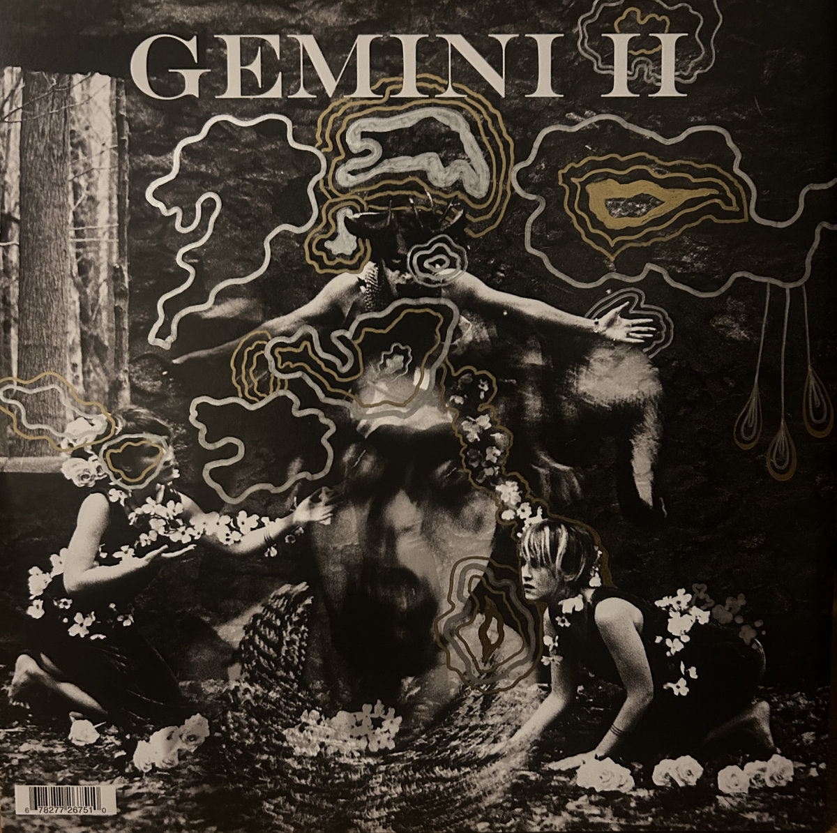 Gemini I & II 2xLP Vinyl with hand-drawn cover art