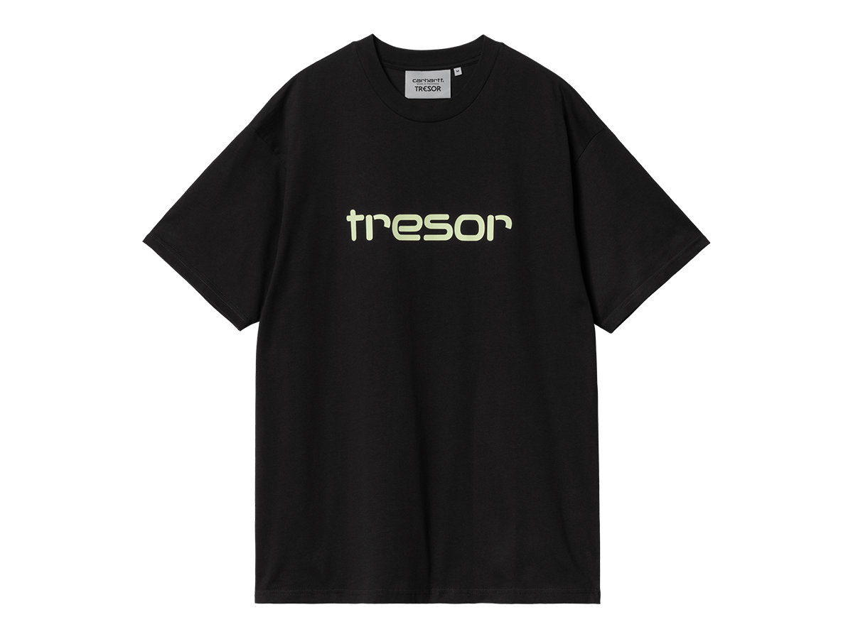 Techno Alliance T-Shirt (Black/Glow Green) - Carhartt WIP x Tresor