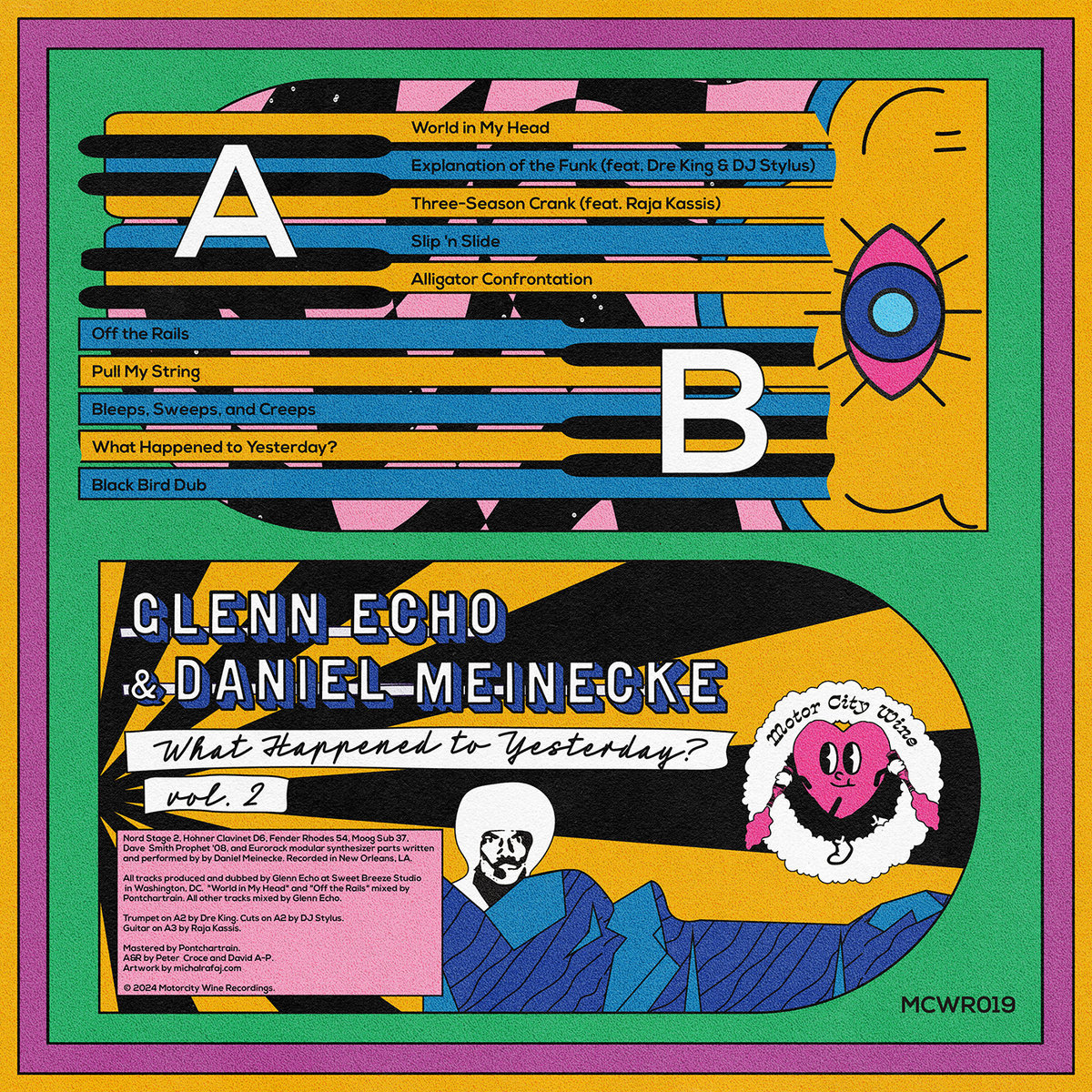 MCWR019 // What Happened To Yesterday Vol. 2 | Glenn Echo & Daniel