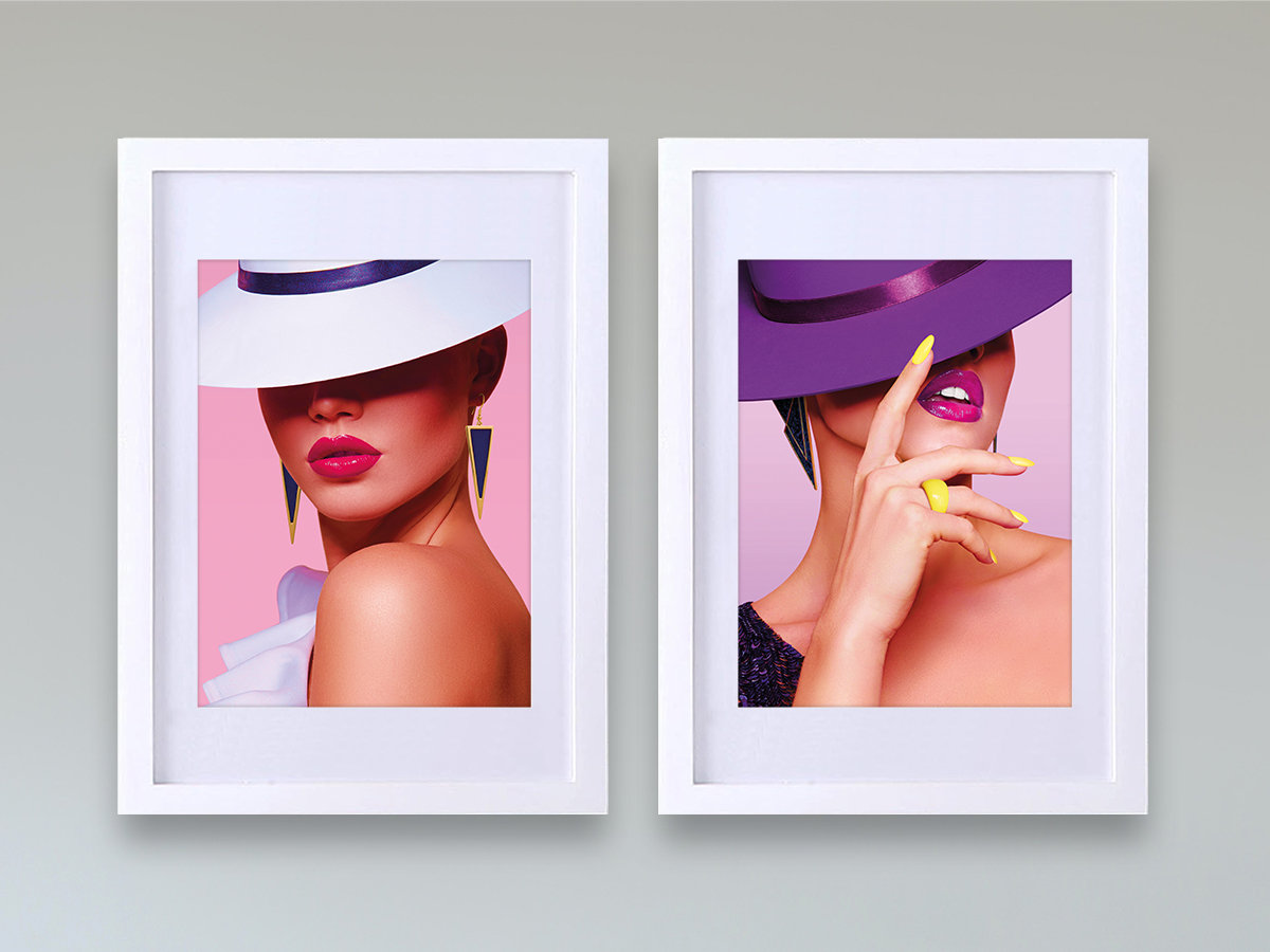 Limited Edition Cherry + Lemon Crush A4 Framed Poster Set | L'Avenue