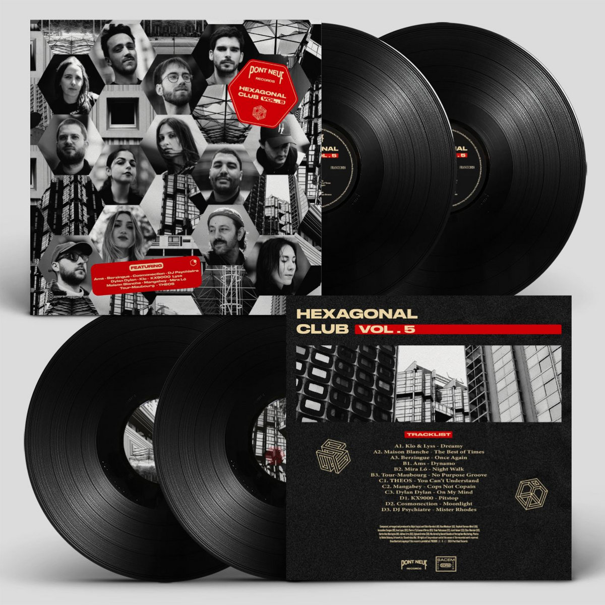 Hexagonal Club Vol. 5 | Various Artists | Pont Neuf Records