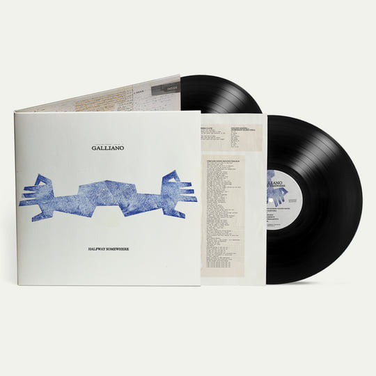 英2LP Galliano Halfway Somewhere BWOOD0363LPG Brownswood Recording /00520 Galliano - Halfway Somewhere. Brownswood Recordings.