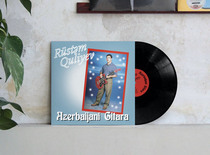 Rüstəm Quliyev - Azerbaijani Gitara, Vinyl LP Rüstəm Quliyev - Azerbaijani Gitara, Vinyl LP
