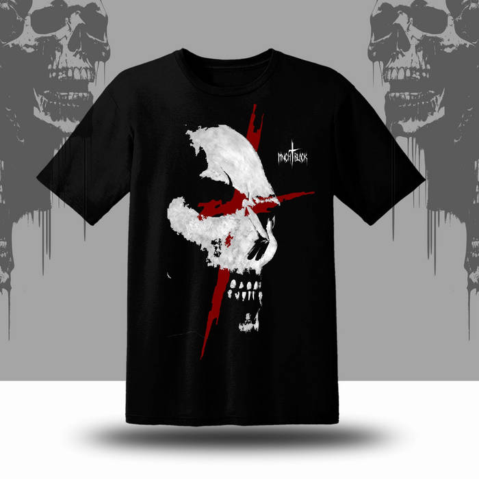 Shirt "White Skull"