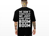 SveTec - Boom Boom Oversized Tee - Colours: Black & White