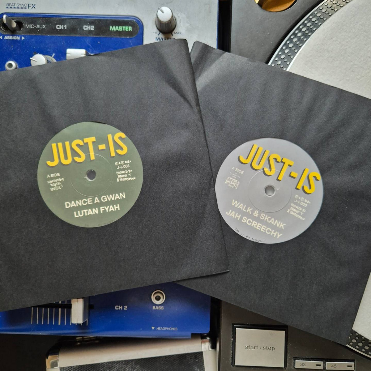 JUST-IS Records 7" Combo