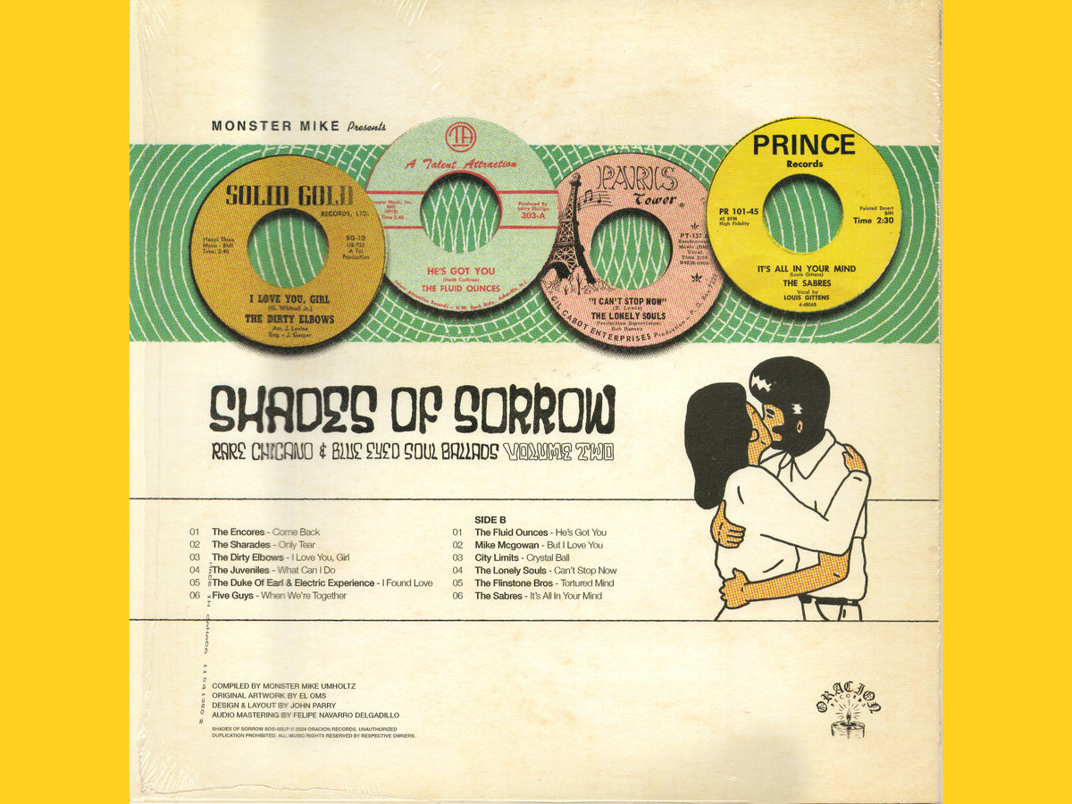 Shades of Sorrow Vol. 2 - Rare Chicano & Blue Eyed Soul Ballads