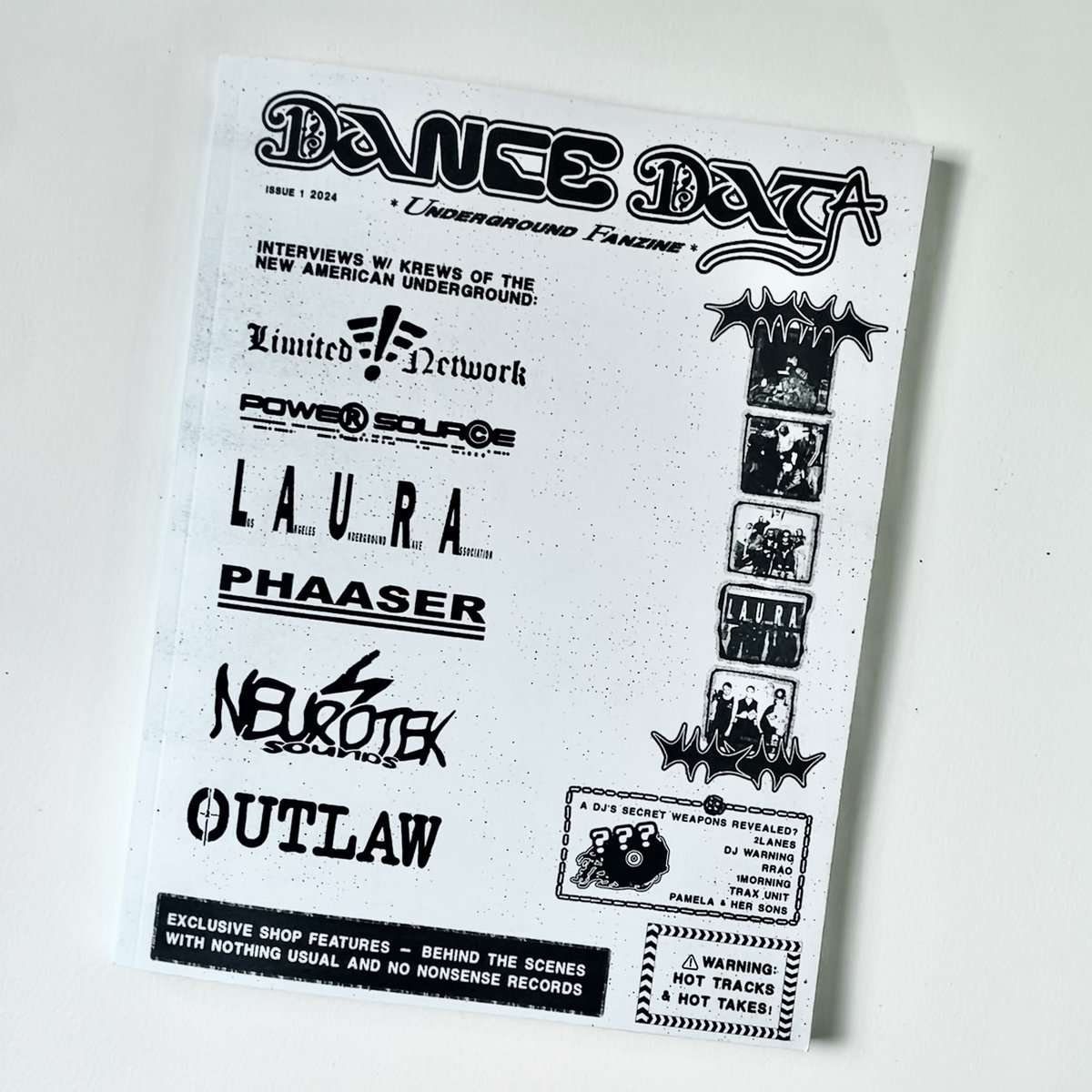 Dance Data Underground Fanzine #1 | Dance Data
