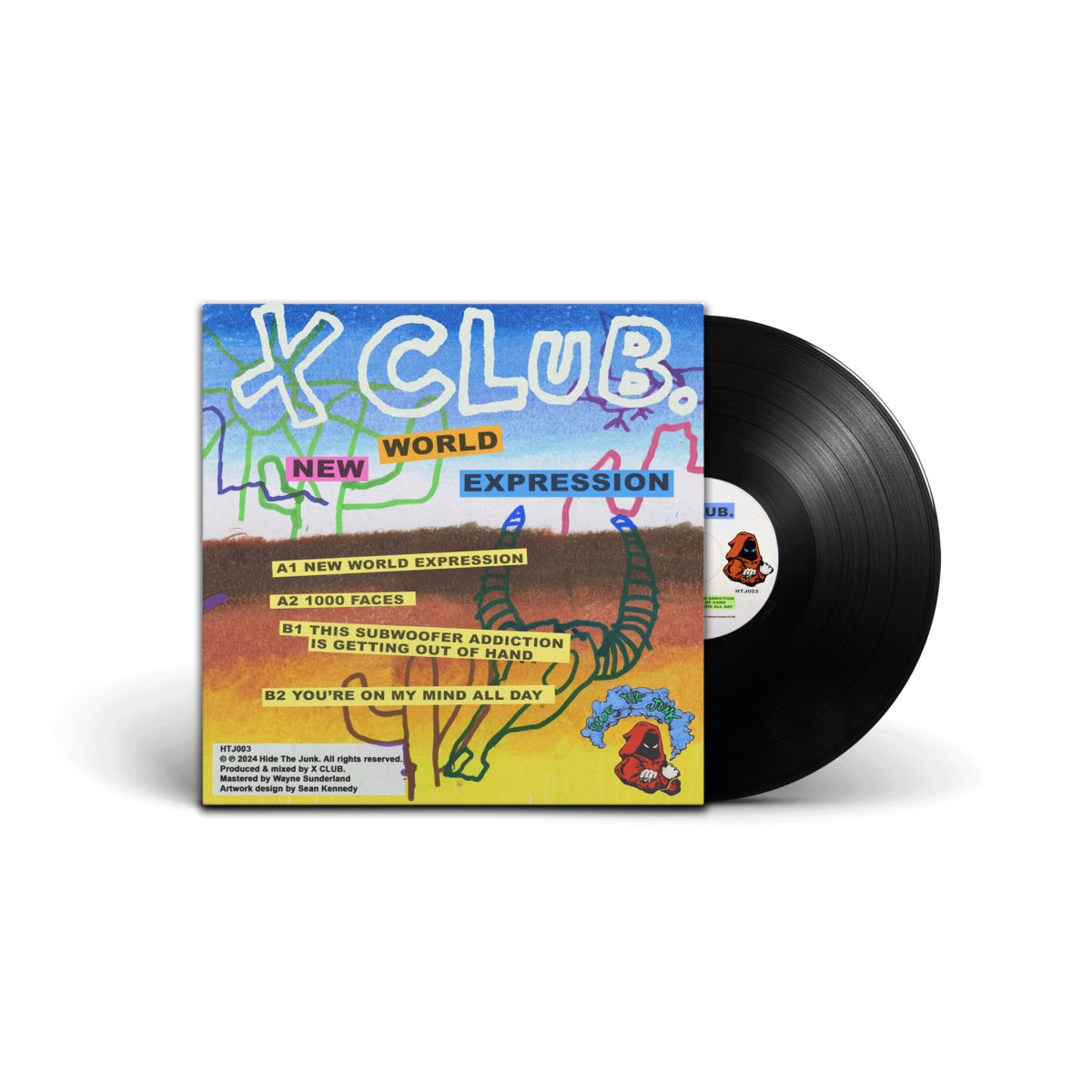 HTJ003: 'NEW WORLD EXPRESSION' EP | X CLUB. HTJ003: 'NEW WORLD EXPRESSION' EP | X CLUB.