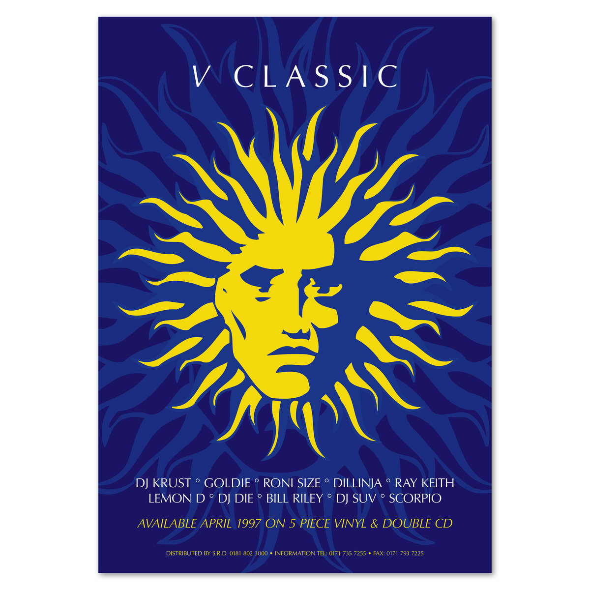 V Classic Album Poster [A2] | V Recordings