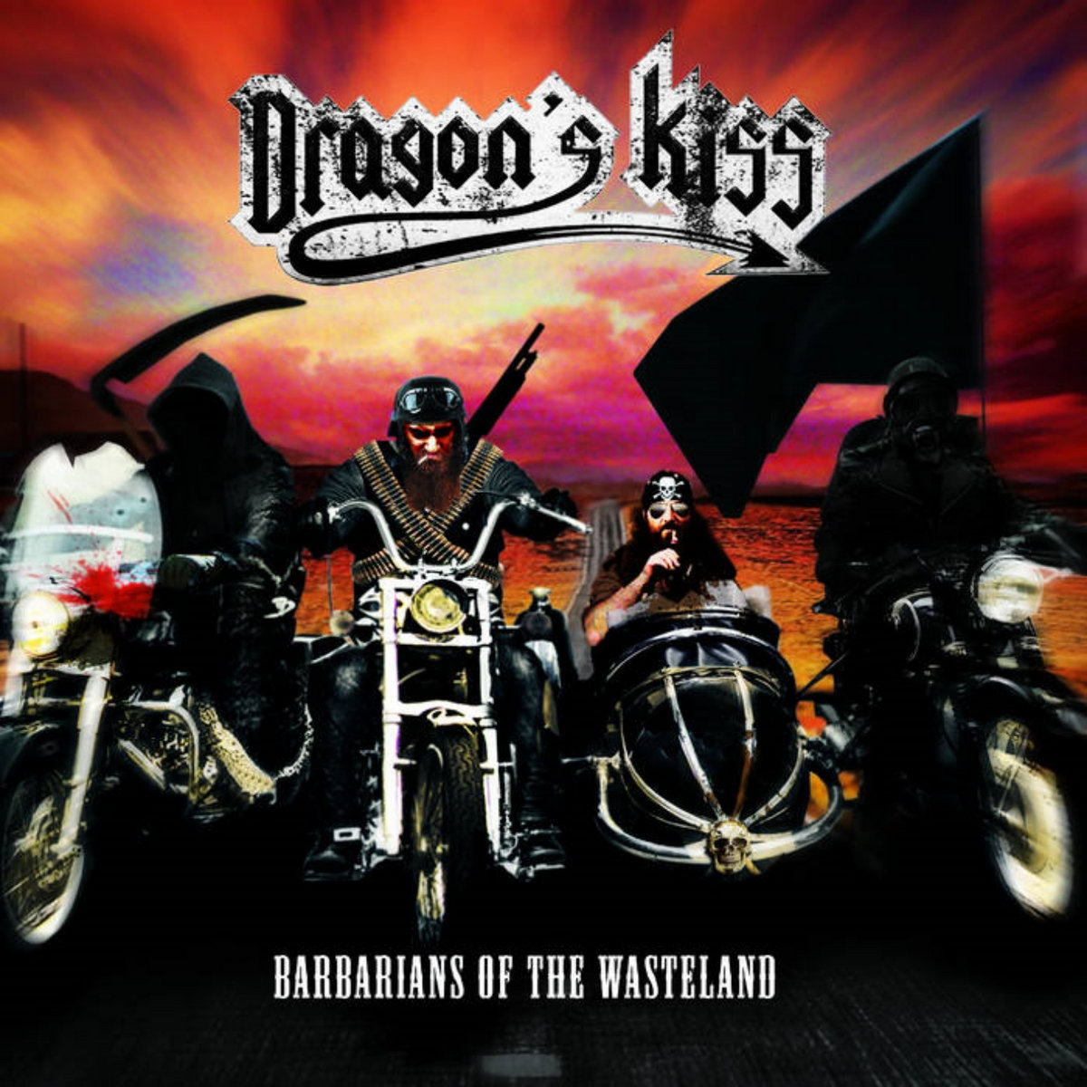 Dragons Kiss - Barbarians Of The Wasteland Cd