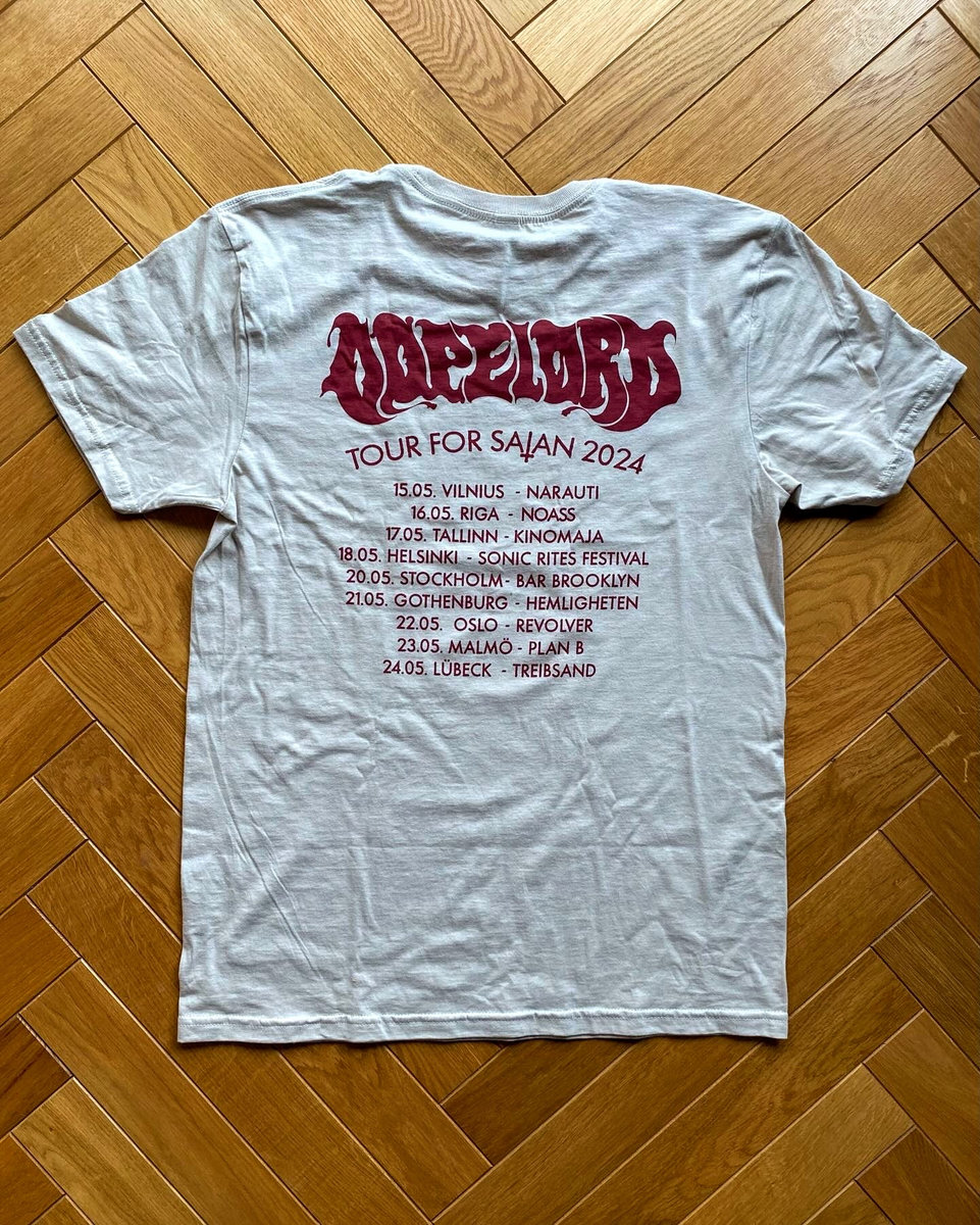 TOUR FOR SATAN 2024 T-SHIRT | Dopelord