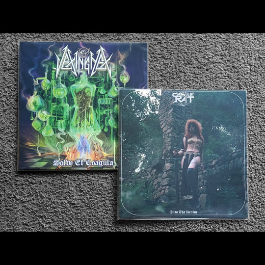 洋楽 LP Castle Rat - Into The Void (black) Castle Rat – Into The Realm – Vinyl (Purple/Green Splatter