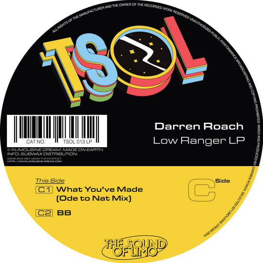 Low Ranger LP | Darren Roach | Limousine Dream