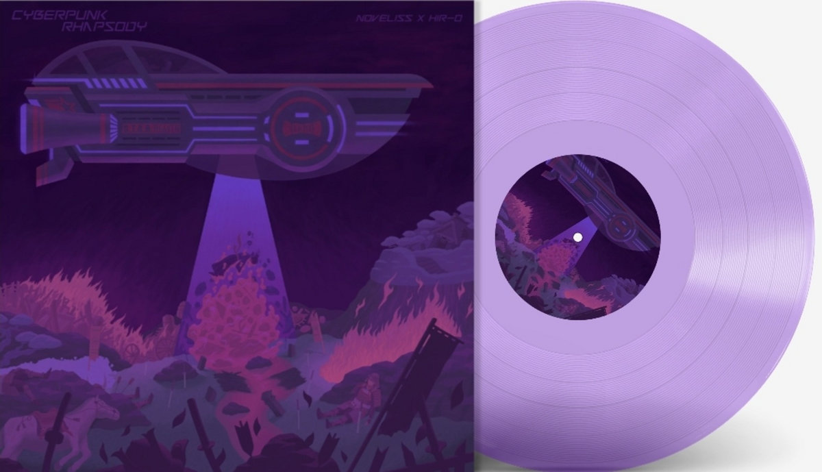 Cyberpunk Rhapsody LP (Transparent Purple) | Noveliss