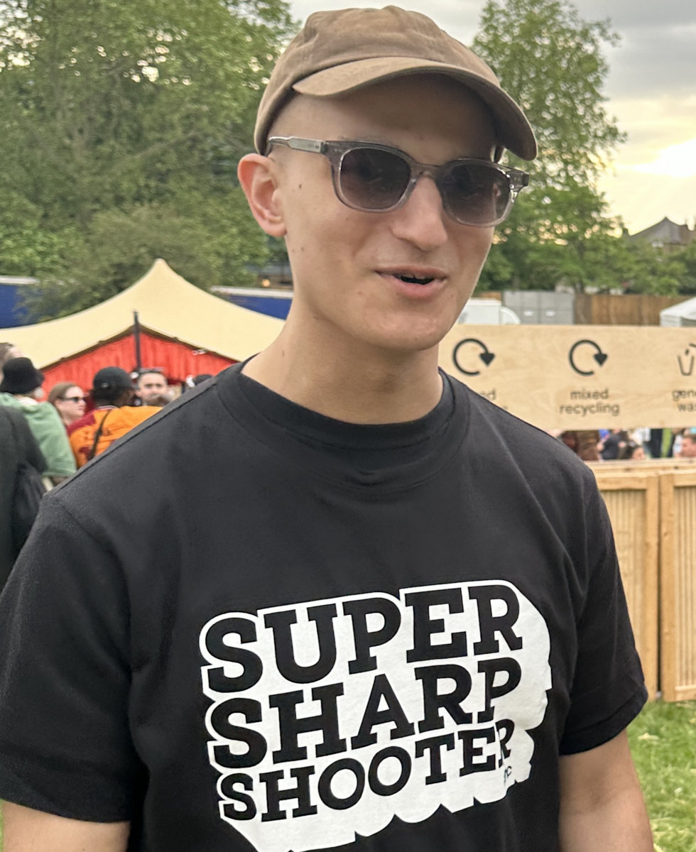 super sharp shooter t-shirt (classic design) | dj zinc