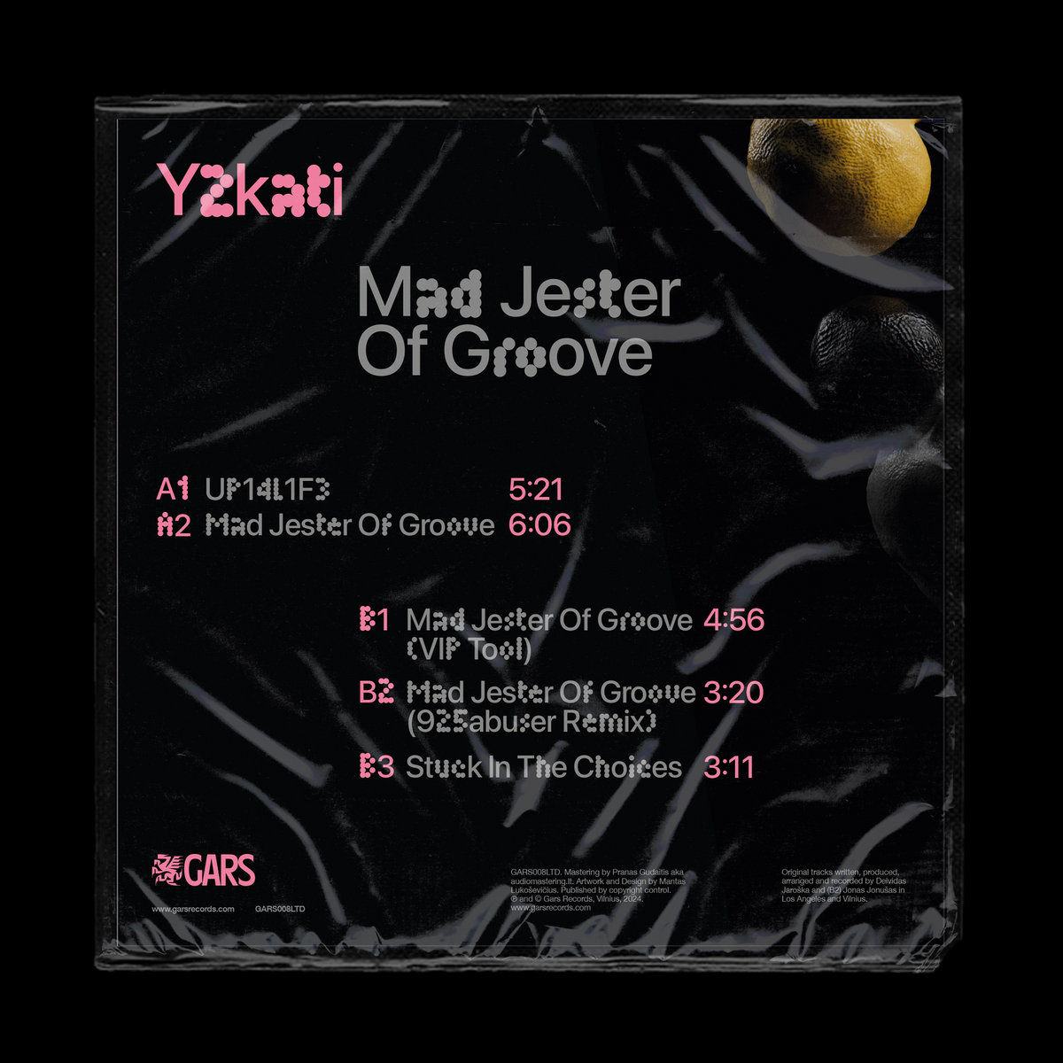 Mad Jester Of Groove | Y2KATI | Gars Records, image size:1200x1200