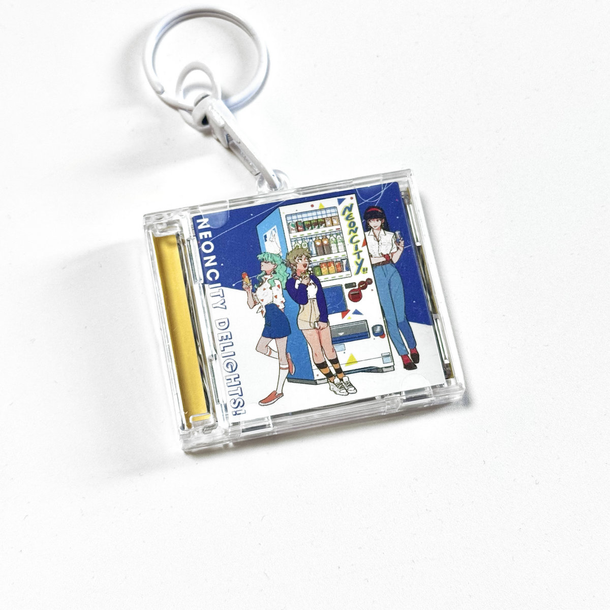 Limited Edition Scannable NFC Album Keychain | Neoncity Records
