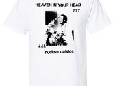 Nuclear Daisies - Heaven in Your Head Tee White