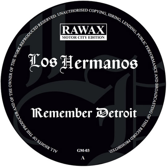 Los Hermanos （3枚セット） レコード レーベル テクノ デトロイト GM-03 | Los Hermanos | dbh-music