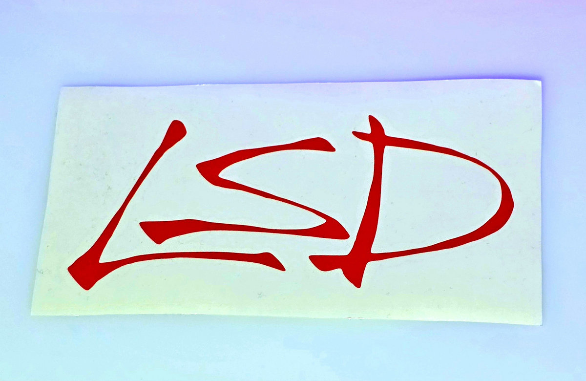 LSD Die Cut Vinyl Decal | Love Sick Drug