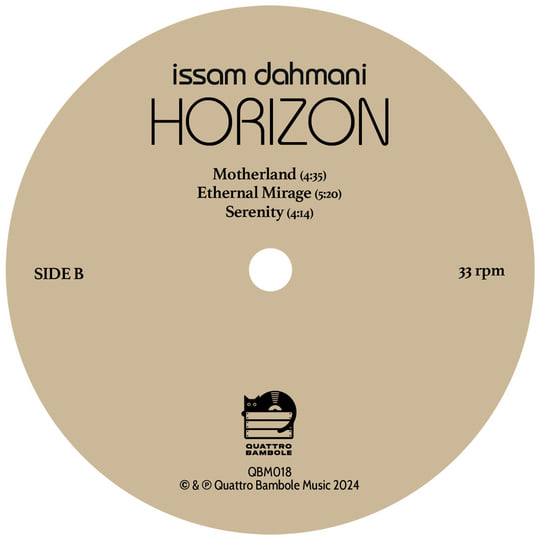 Horizon | Issam Dahmani | Quattro Bambole Records