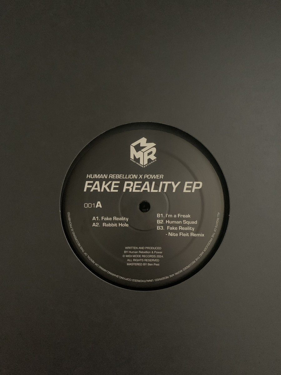 Fake Reality EP | Human Rebellion & Power | MIDI MODE RECORDS
