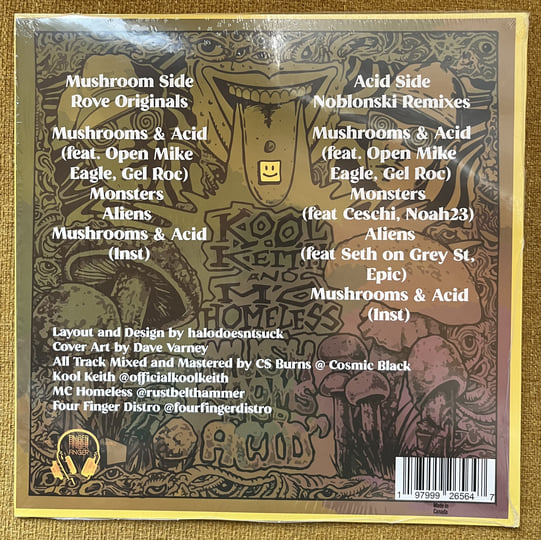 Monsters | MC Homeless, Kool Keith | Four Finger Distro