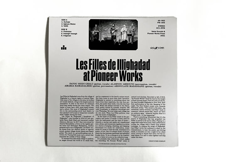 Les Filles De Illighadad - Live At Pioneer Works, Vinyl LP Les Filles De Illighadad - Live At Pioneer Works, Vinyl LP