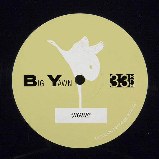 Big Yawn - NGBE, Vinyl LP Big Yawn - NGBE, Vinyl LP