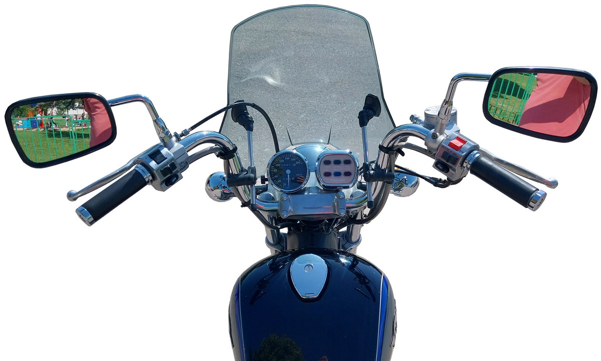 Kawasaki EN 500 1990 cruiser motorcycle photo detail