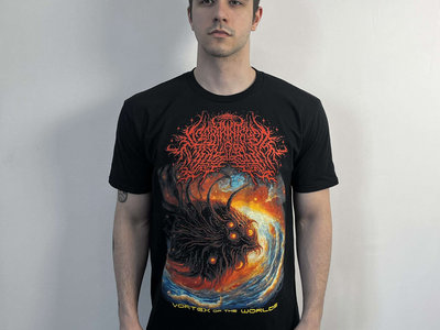 Vortex Of The Worlds Black T-Shirt (Gildan) | Labyrinthus Stellarum