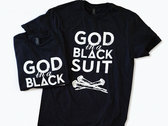 God in a Black Suit - God in a Black Suit front logo T-shirt