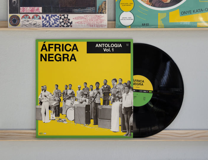 2LP AFRICA NEGRA Antologia Vol. 2 BJR068 Les Disques Bongo