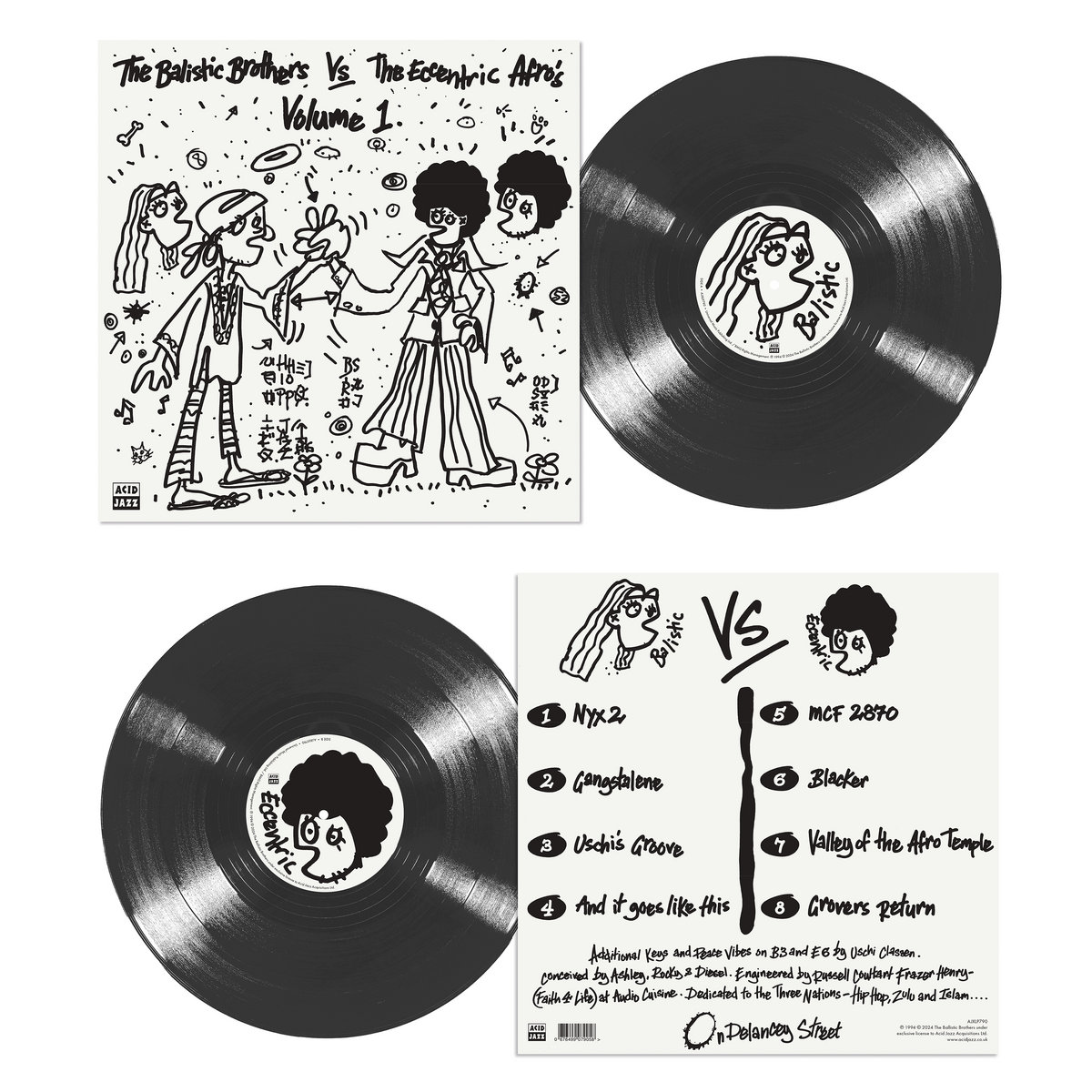 The Ballistic Brothers vs. The Eccentric Afros (Vol. 1
