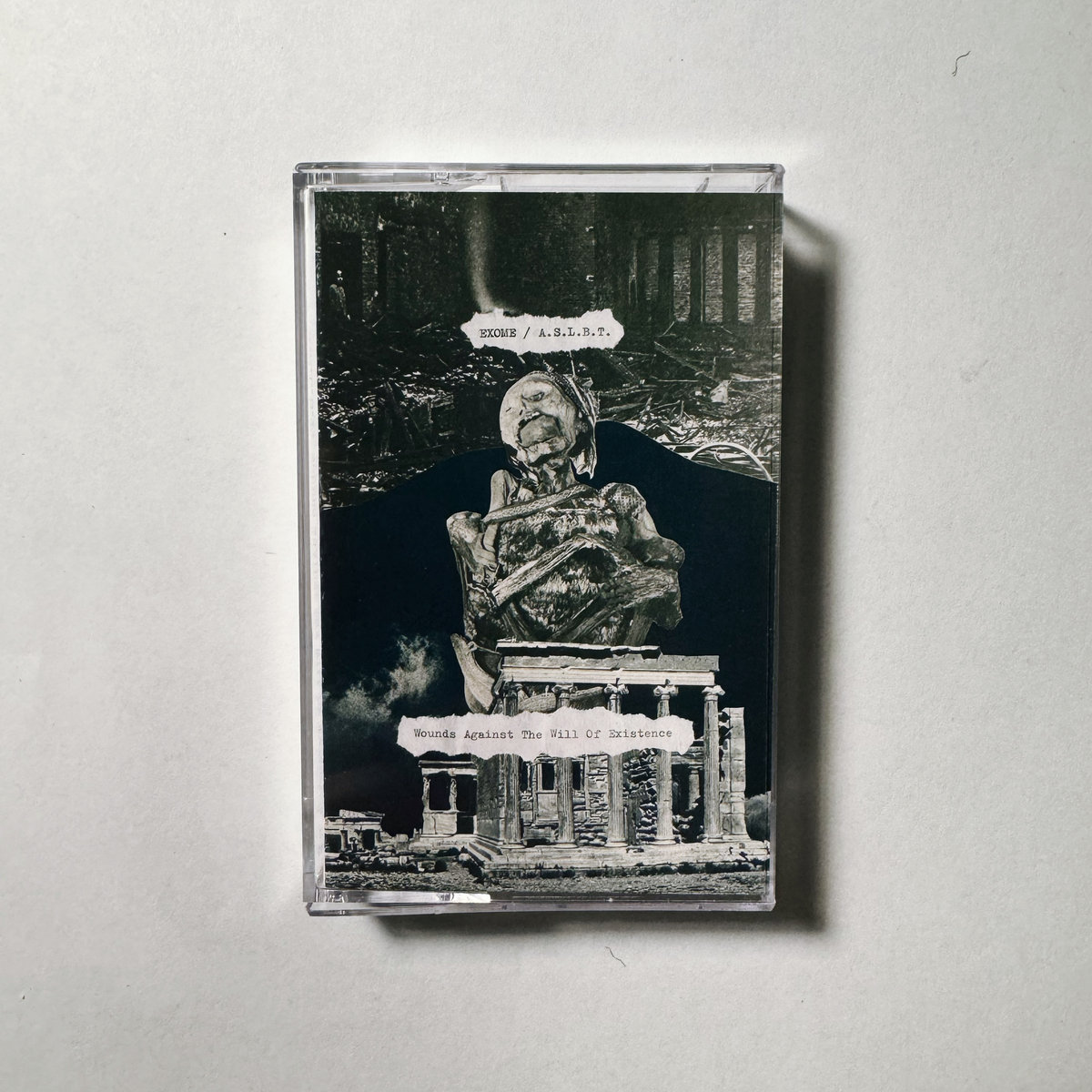 Exome / A Scent Like Blood Tastes - Wounds Against the Will of Existence Limited Edition Cassette