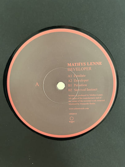 Developer | Mathys Lenne | Orbe Records