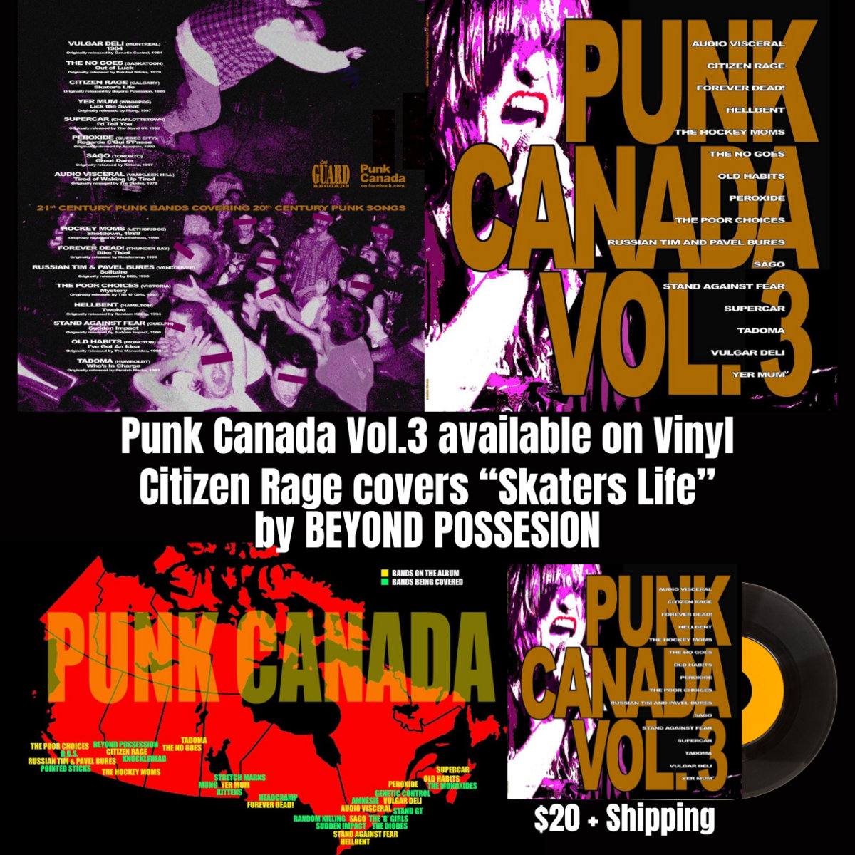 Punk Canada Vol.3 | Citizen Rage