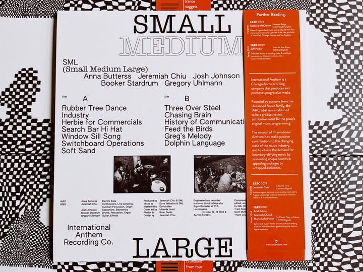 その他 LP SML Small Medium Large IARC0085 International Anthem /00260 Small Medium Large | SML | International Anthem