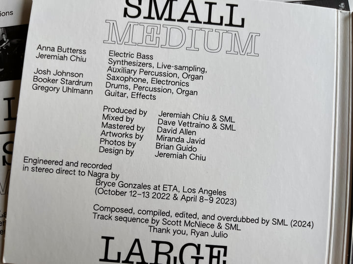 Small Medium Large | SML | International Anthem